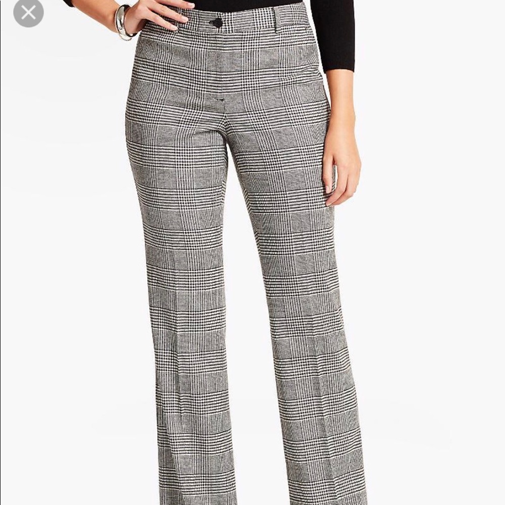 Talbots Glen Plaid Pants (18w)